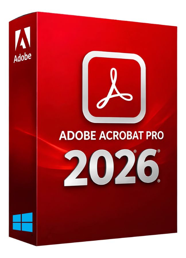 Adobe Acrobat Pro DC 2026 With Lifetime license for windows Instant Delivery